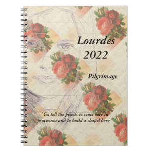 Cuaderno Portátil de peregrinación Lourdes 2022