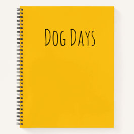 Cuaderno Portátil de perro