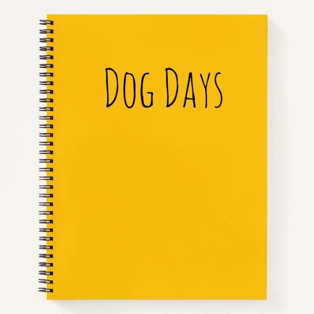 Cuaderno Portátil de perro (Anverso)