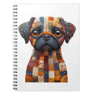 Cuaderno Portátil de perro de trabajo en mosaico