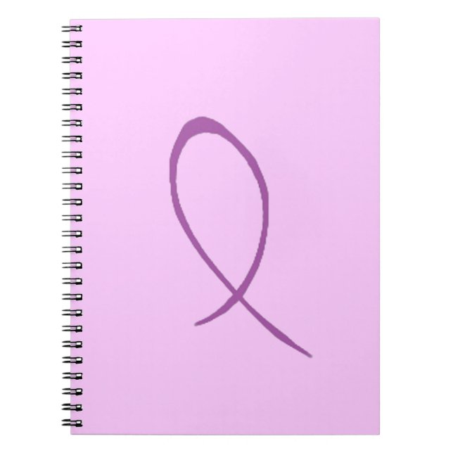 Cuaderno Portátil de Personalizable de conciencia sobre la  (Frente)