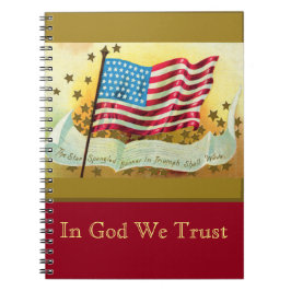 Cuaderno Portátil de Personalizado de Bandera Americana de 