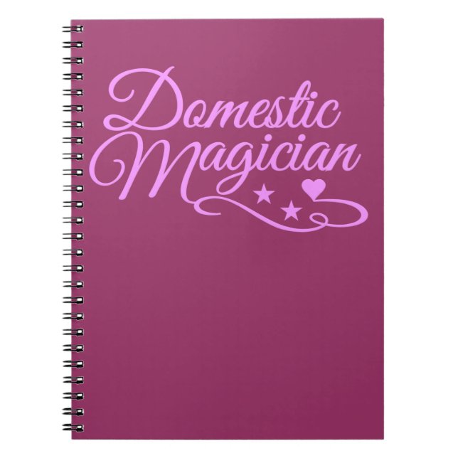 Cuaderno Portátil de personalizado mago doméstico (Frente)