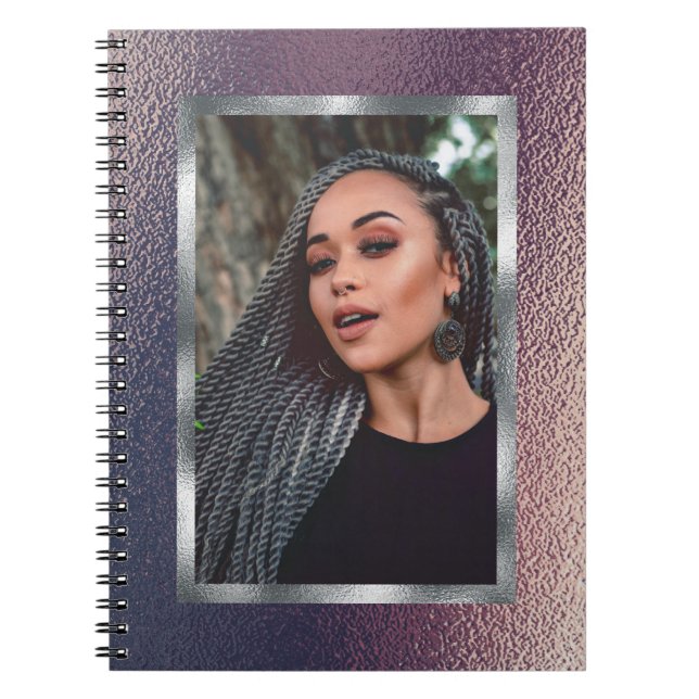 Cuaderno Portátil de Personalizado metálico (Frente)