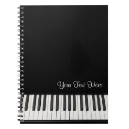 Cuaderno Portátil de piano de personalizable