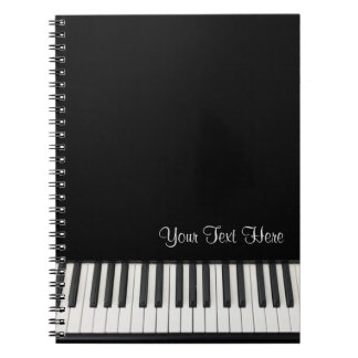 Cuaderno Portátil de piano de personalizable