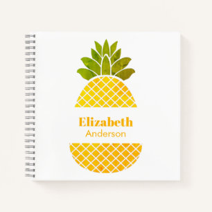Cuaderno Portátil de piñas
