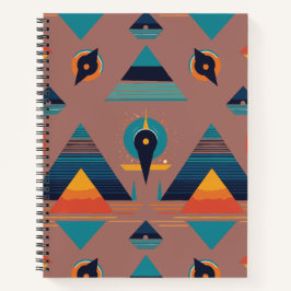 Cuaderno Portátil de pirámides