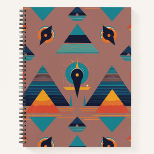 Cuaderno Portátil de pirámides
