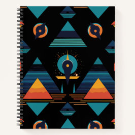 Cuaderno Portátil de pirámides