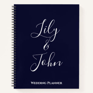Cuaderno Portátil de planificador de bodas personalizado