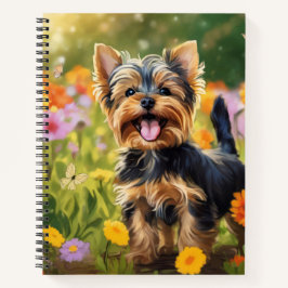 Cuaderno Portátil de porción de Yorkshire Terrier