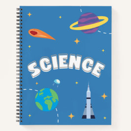 Cuaderno Portátil de portada de ciencia