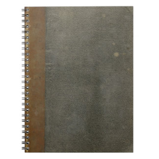 Cuaderno Portátil de portada de libro antiguo de Grungy