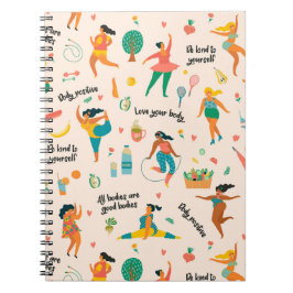 Cuaderno Portátil de positividad corporal