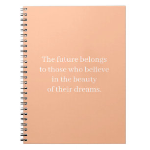 Cuaderno Portátil de presupuesto inspirador y motivacional