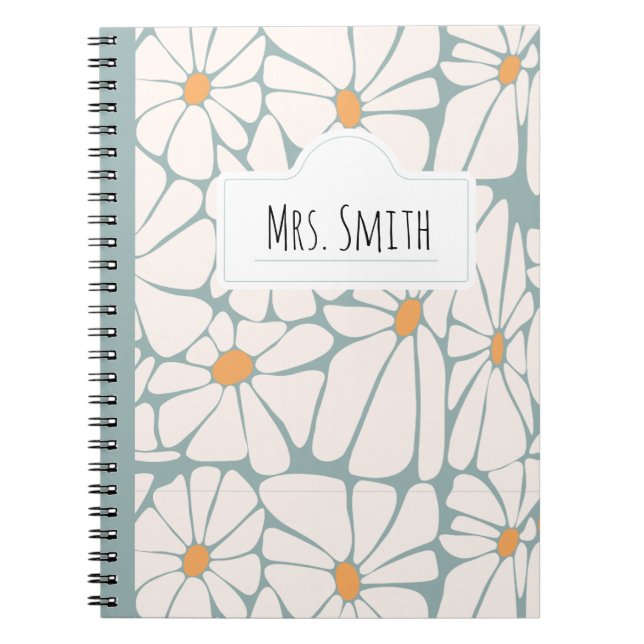Cuaderno Portátil de profesores personalizado - Enseñanza d (Frente)