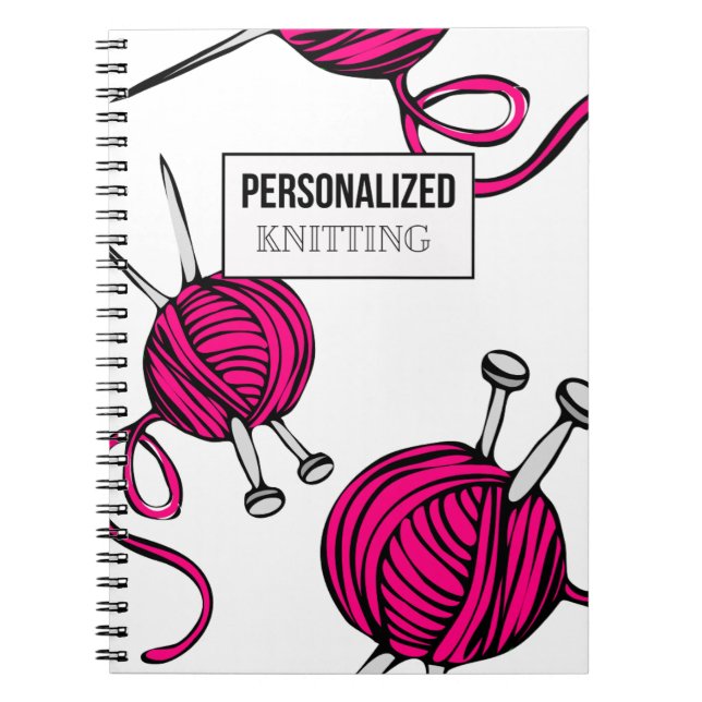 Cuaderno Portátil de punto personalizado (Frente)