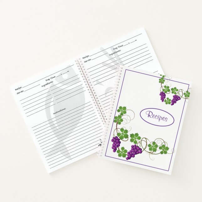 Cuaderno Portátil de receta (Interior)