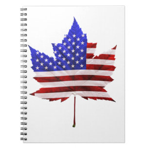 Cuaderno Portátil de recuerdo para Canadá USA / Sketchpad