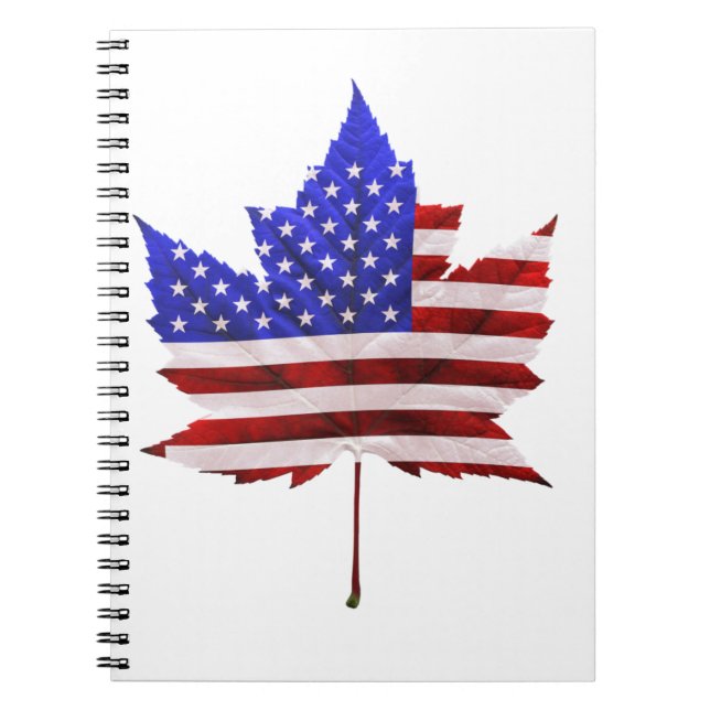 Cuaderno Portátil de recuerdo para Canadá USA / Sketchpad (Frente)