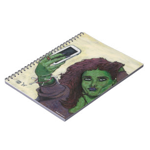 Cuaderno Portátil de selfie de teléfono celular Chica Gobli