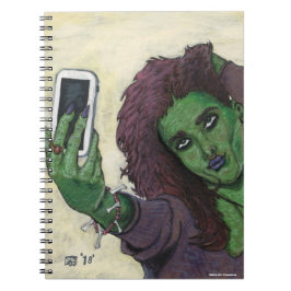 Cuaderno Portátil de selfie de teléfono celular Chica Gobli