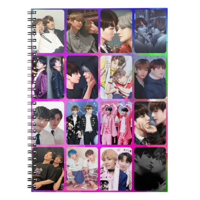 Cuaderno Portátil de Taekook (Frente)