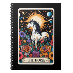 Cuaderno Portátil de tarjeta Tarot de Horse Spirit