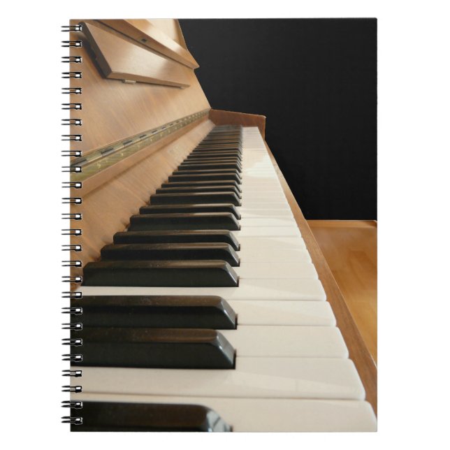 Cuaderno Portátil de teclado para piano (Frente)