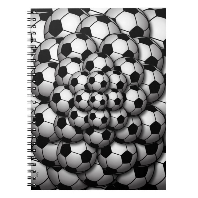 Cuaderno Portátil de temporada de fútbol (Frente)
