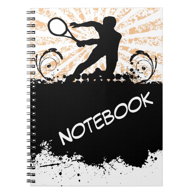Cuaderno Portátil de tenis (Frente)