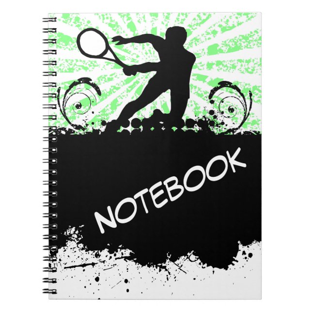 Cuaderno Portátil de tenis (Frente)