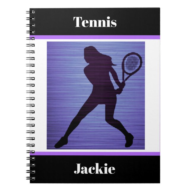 Cuaderno Portátil de tenis (Frente)