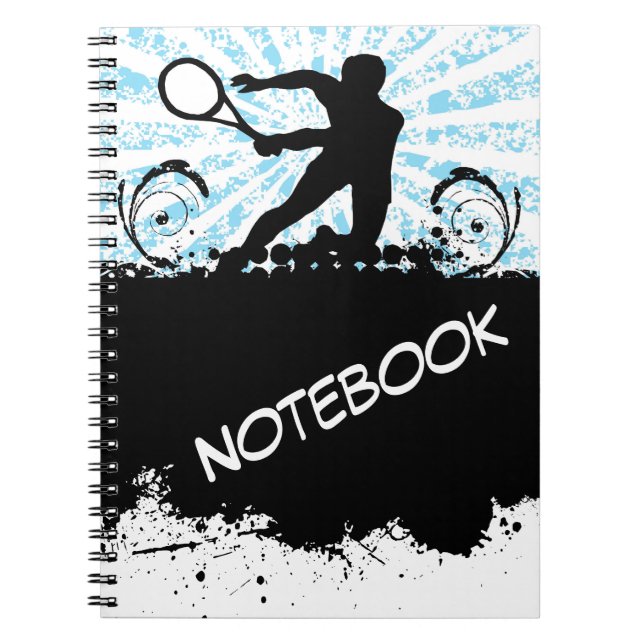 Cuaderno Portátil de tenis (Frente)