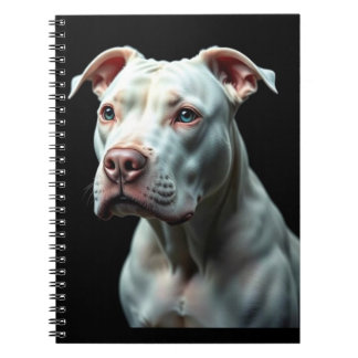 Cuaderno Portátil de Terrier Blanco