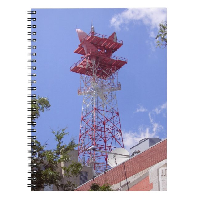 Cuaderno Portátil de torre de transmisión de radio de micro (Frente)