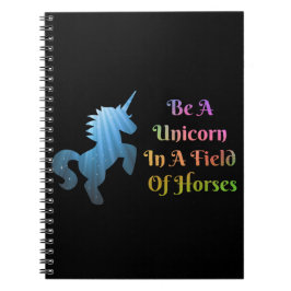 Cuaderno Portátil de Unicornio