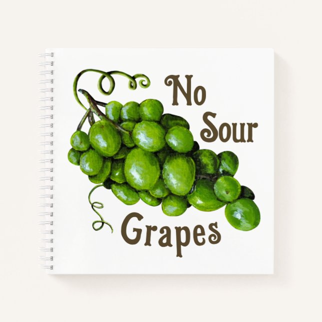Cuaderno Portátil de uvas (Anverso)