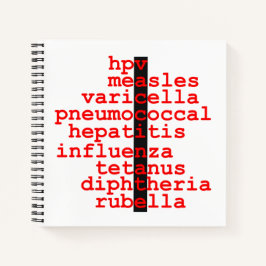 Cuaderno Portátil de vacunación