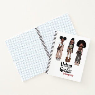 Cuaderno Portátil de vampiros góticos urbanos 1