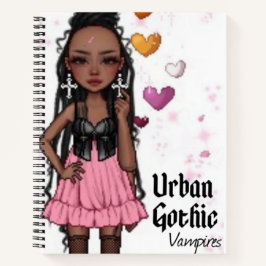 Cuaderno Portátil de vampiros góticos urbanos 2