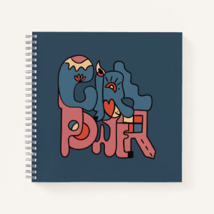 Cuaderno Portátil de versión chica oscuro