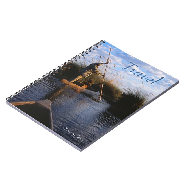 Cuaderno Portátil de viaje delta Okavango (Lado Izquierdo)
