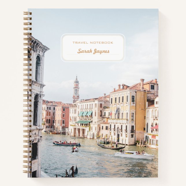 Cuaderno Portátil de viaje personalizado Foto Personalizado (Anverso)