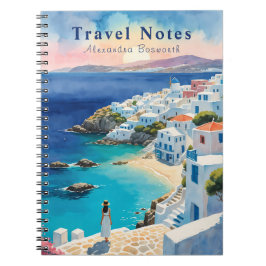 Cuaderno Portátil de viaje personalizado Grecia -