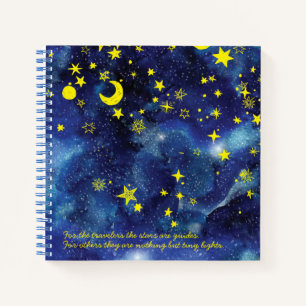 Cuaderno Portátil de viajeros y estrellas