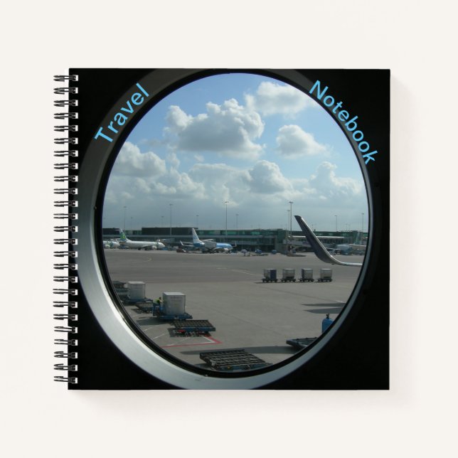 Cuaderno Portátil de viajes de aeropuerto (Anverso)