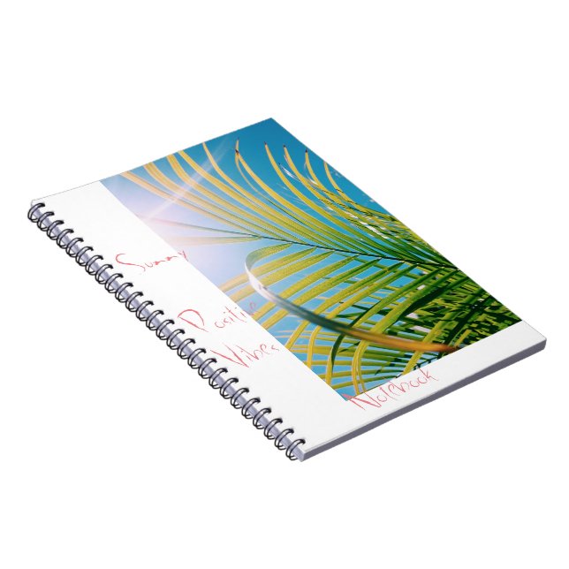 Cuaderno Portátil de vibraciones positivas soleadas (Lado Derecho)