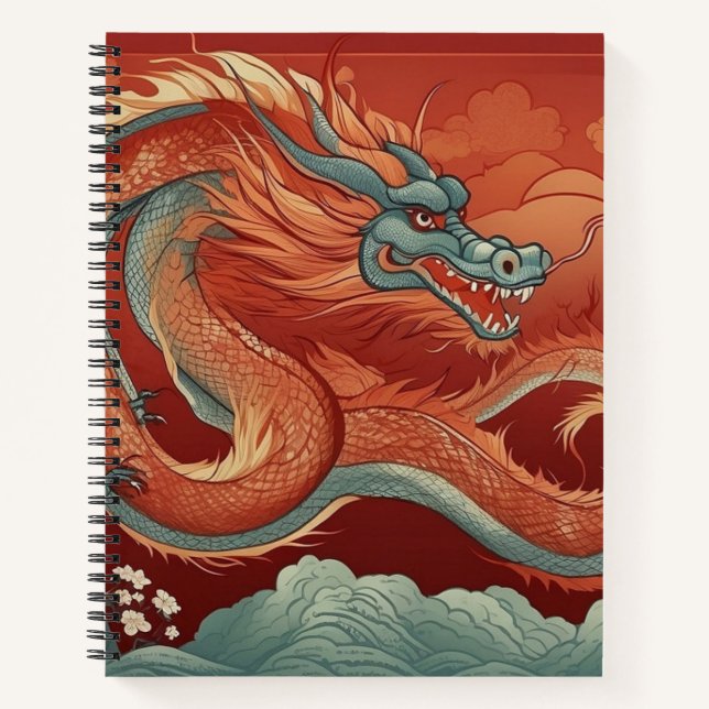 Cuaderno Portátil del año del dragón (Anverso)